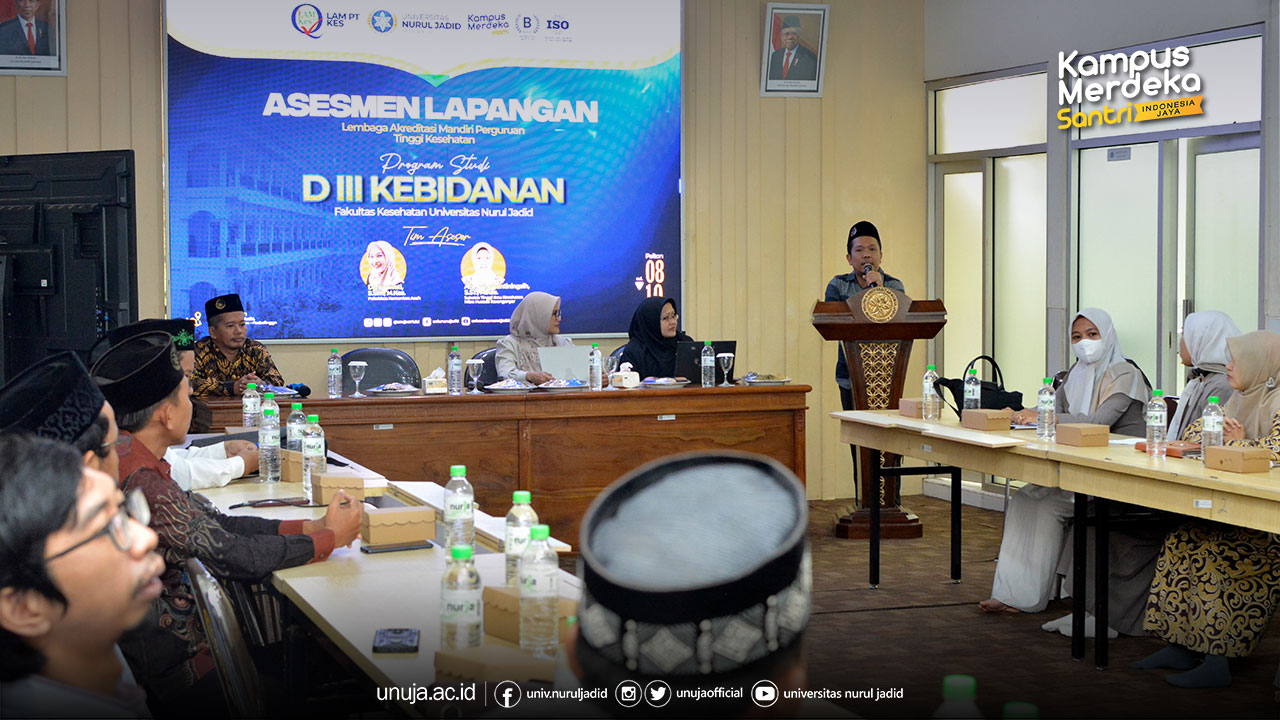 Asesmen Lapangan Program Studi D3 Kebidanan UNUJA oleh LAM-PTKes