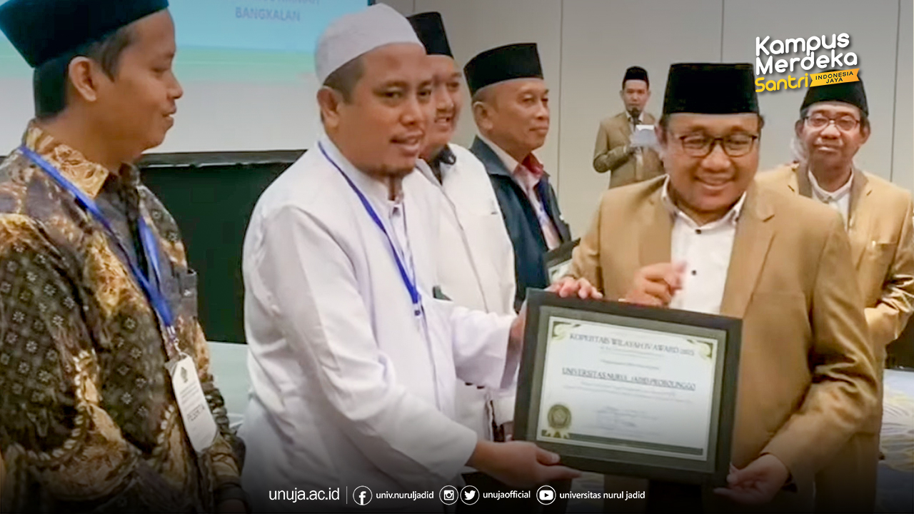 Kopertais IV Award 2025 : UNUJA Raih Empat Penghargaan Bergengsi