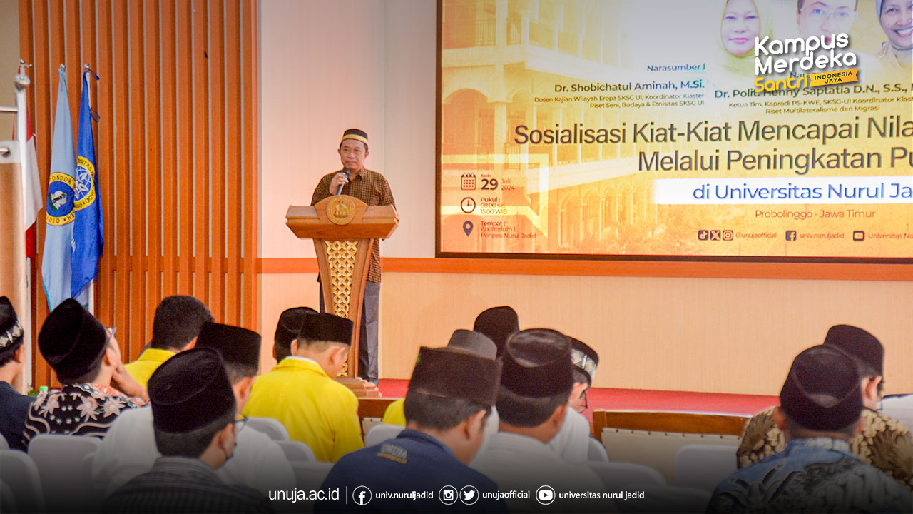 UNUJA dan SKSG Universitas Indonesia Gelar Sharing Session Peningkatan Publikasi Ilmiah