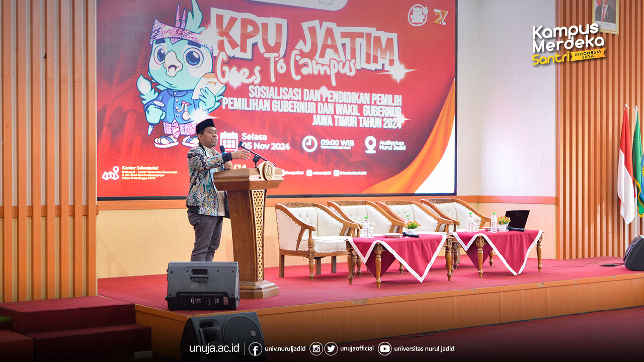 KPU Jatim Goes to Campus: Tingkatkan Partisipasi Gen-Z dalam Pilkada Serentak 2024 di UNUJA