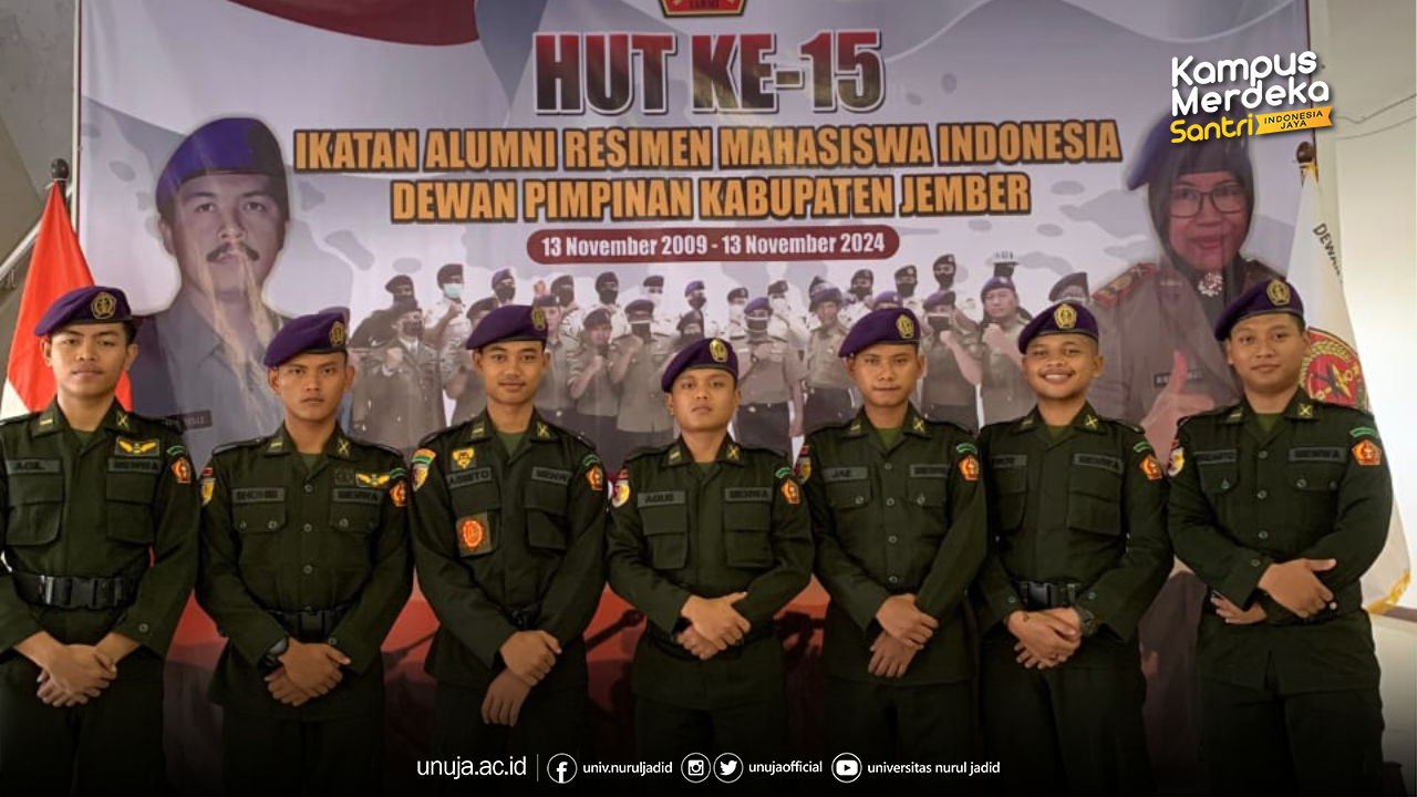 Resimen Mahasiswa UNUJA Raih Prestasi Gemilang di HUT Ke-15 DPK IARMI Jember