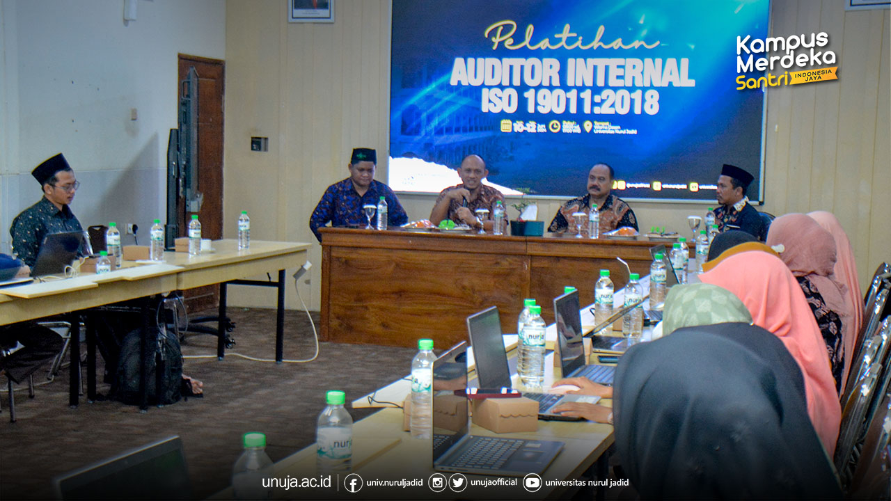 UNUJA Laksanakan Training Internal Auditor Based on ISO 19011:2018